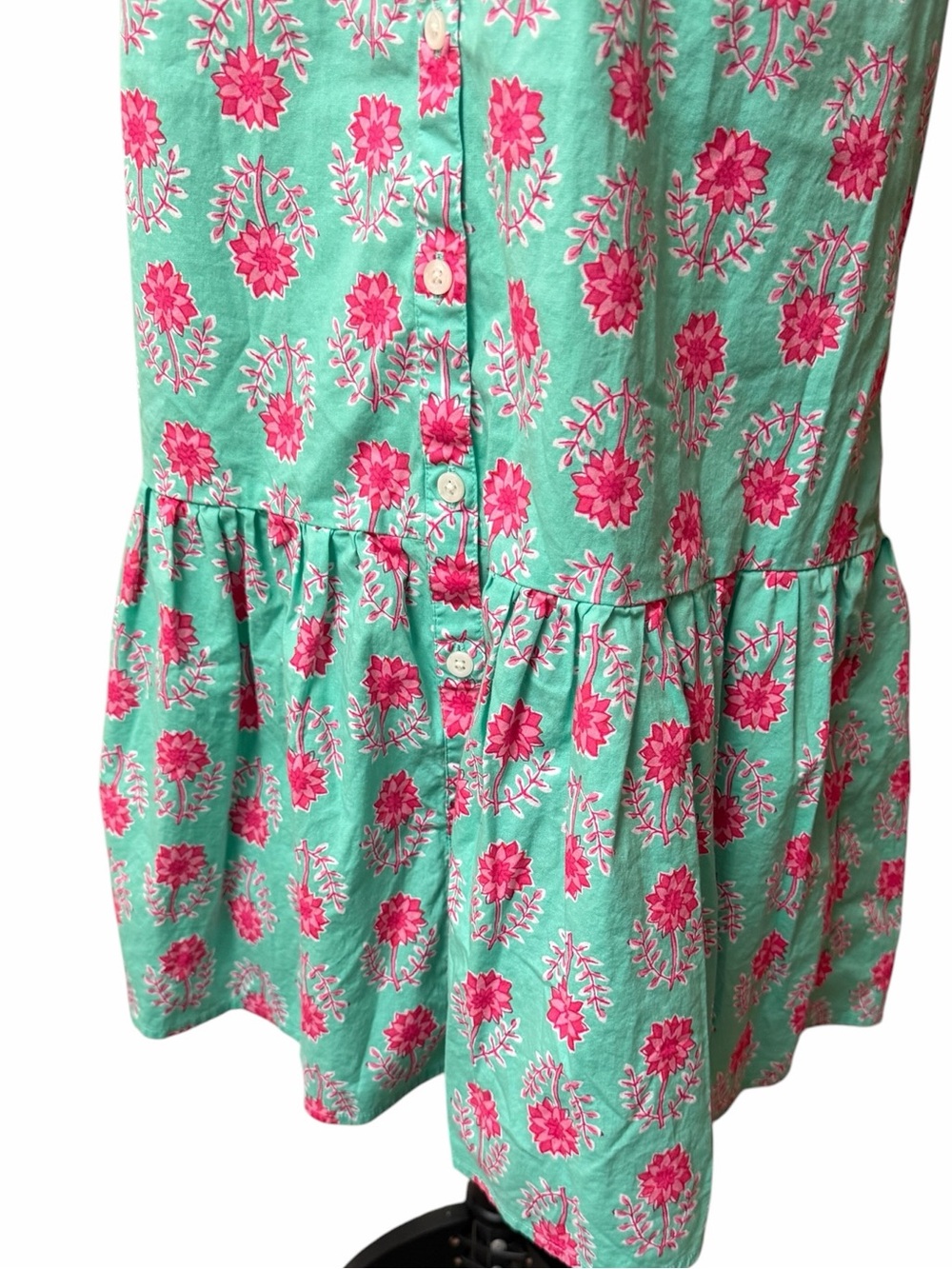 J.Crew Factory CI191 Bubble Sleeve Mini Dress Floral Pockets Size 8 SP25 - Picture 6 of 16